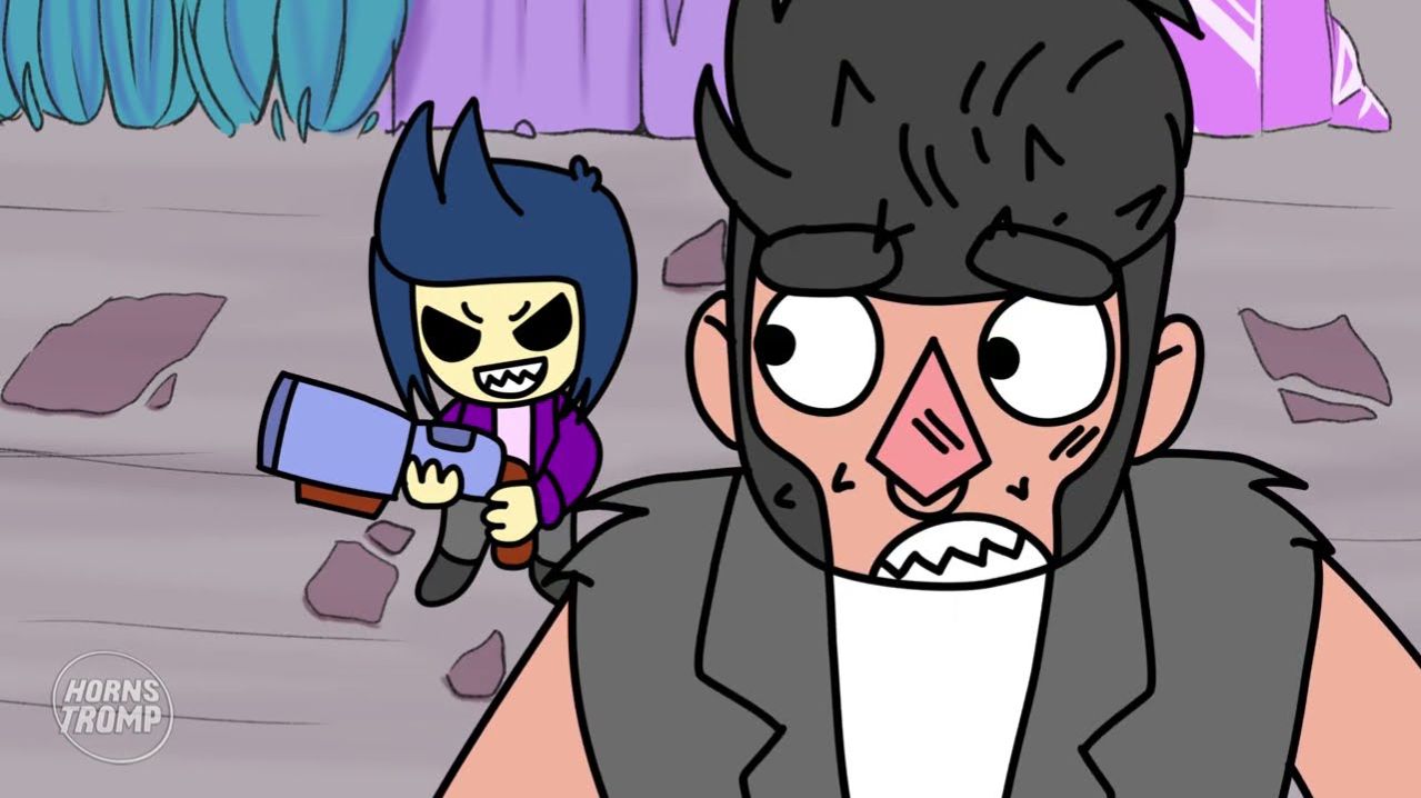 БИБИ, ШЕЛЛИ И СПАЙК — BRAWL STARS АНИМАЦИЯ