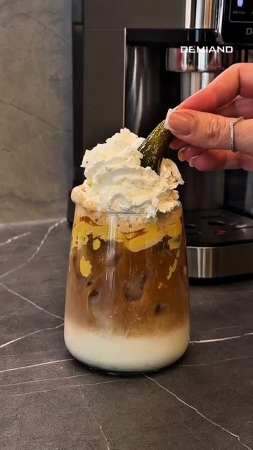 Исконно русский огуречный латте (для сильных духом!) 🥒☕️