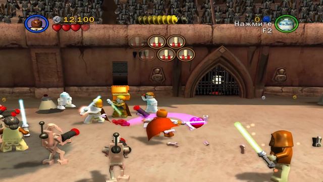 LEGO Star Wars: The Complete Saga Бой джедаев прохождение (PC) #10