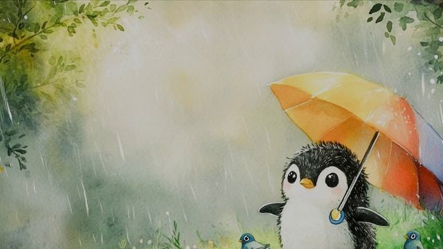 Пингвинёнок и дождик 16-04-2026