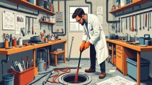 Эффективная прочистка труб канализации в Подольске