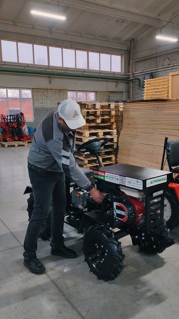 Минитрак Агромаш МТ-110Э с электростартером