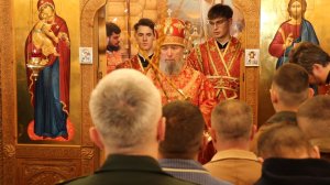 Архиерейская Пасхальная Божественная Литургия в храме при военном госпитале