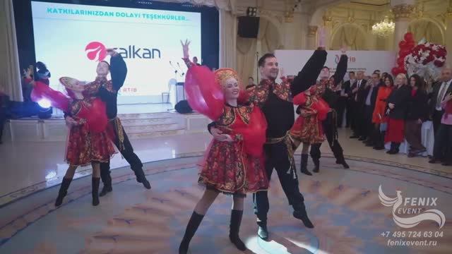 Заказать русский танцевальный коллектив на праздник и корпоратив в Москве - лучшие танцоры на юбилей