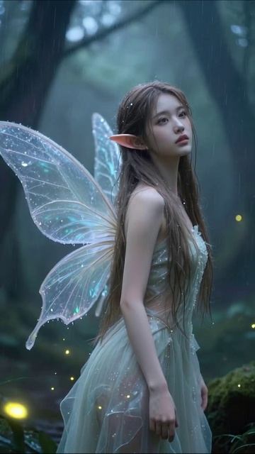 Фея в волшебном лесу: магия и тайны фея лес магия