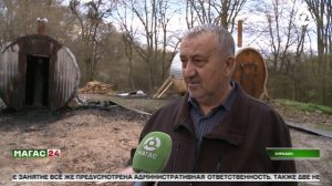 В сельском поселении Сурхахи Ингушетии местные жители забили тревогу из-за вырубки леса