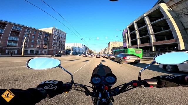 Alpha Andes 110 см³ езда по городу