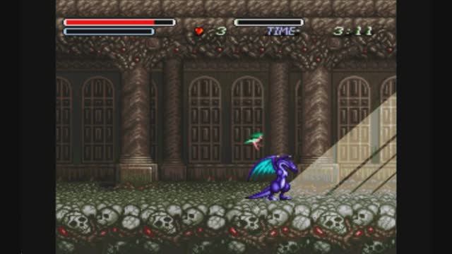 Super Nintendo (Snes) 16-bit Majuu Ou Прохождение За Дракона