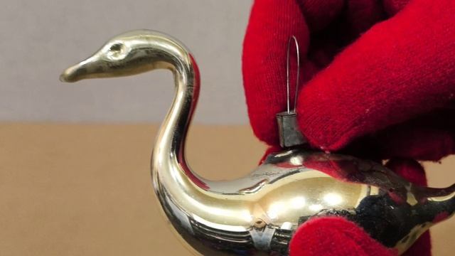 Ёлочная игрушка утка