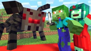 Героический подвиг Нуба ｜ Жизнь ЗомБо и Зоммы. Майнкрафт Мультик