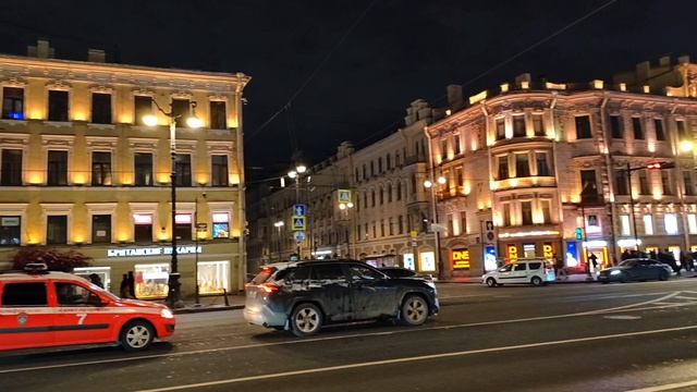 Прогулка по ночному Питеру