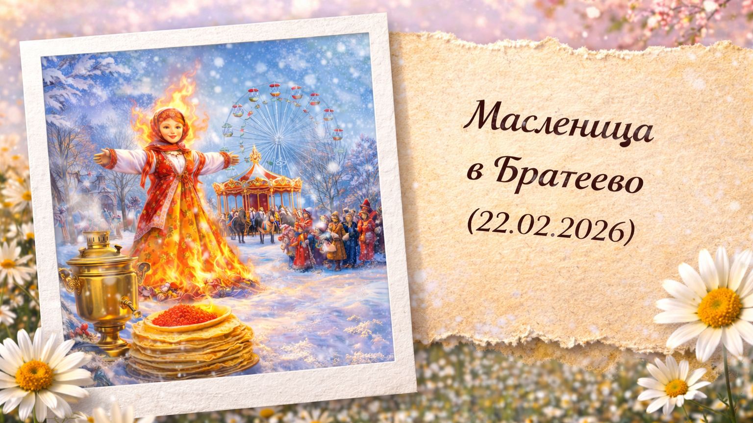 Масленица в Братеево (22.02.2026)