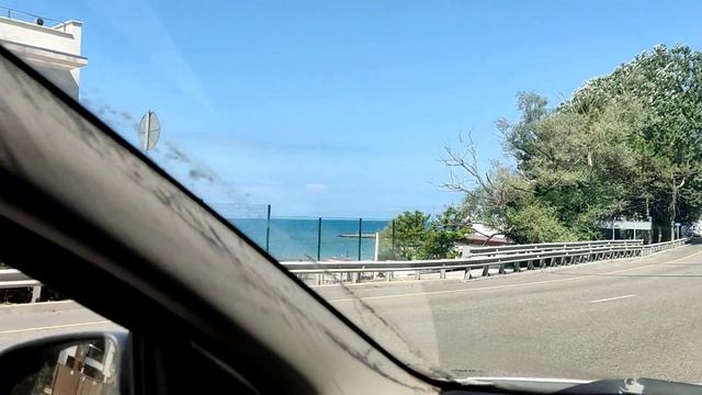 Сочи ранним утром Дорога обратно