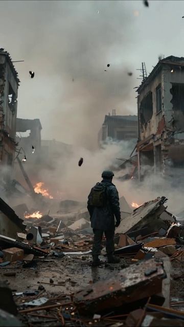 Разруха и одиночество: будущее без надежды война разрушения беспомощность