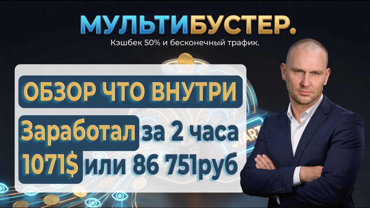 За 2 часа: 1071 или 86751! Мультибустер изнутри  обзор!