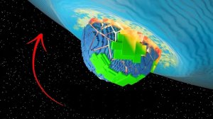 ЧТО ЕСЛИ В МАЙНКРАФТ УРАН ВРЕЖЕТСЯ В ЗЕМЛЮ