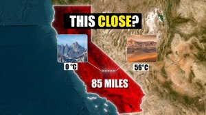 Как Калифорния тайно скрывает Долину Смерти и гору Уитни всего в 85 Милях друг от друга • Дубляж