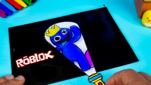 Как сделать фокус Роблокс Радужные друзья из бумаги Поделки Самоделки своими руками