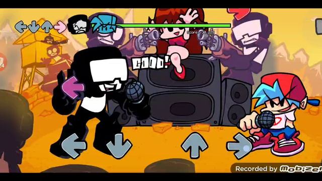 первый раз зашёл в Friday night funkin