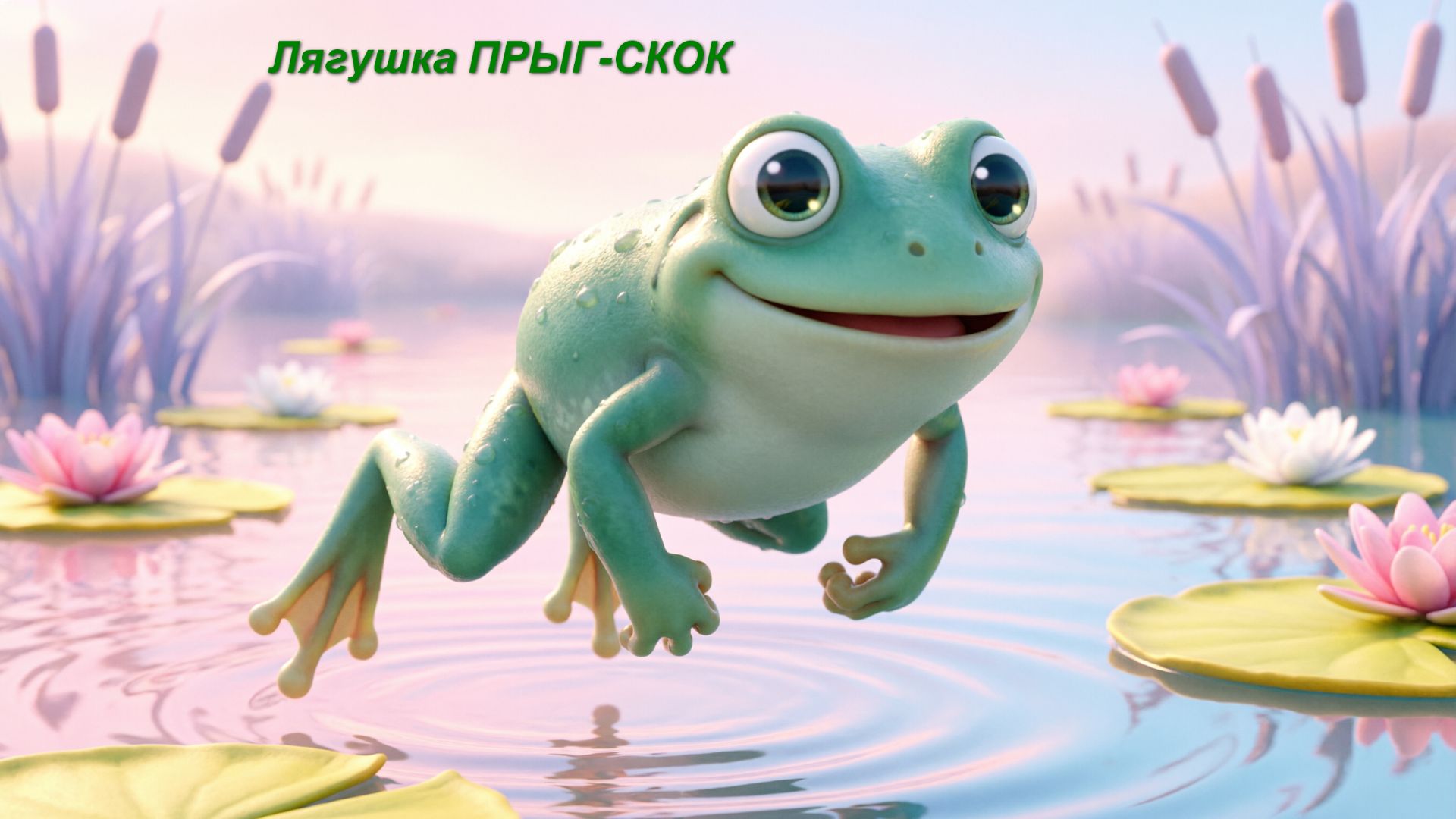 👉 ЛЯГУШКА ПРЫГ-СКОК 🐸. Песенка, от которой дети начинают прыгать!