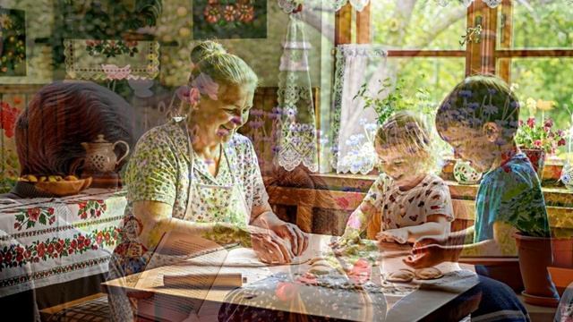 Babunia — słoneczny blask dzieciństwa  Najpiękniejsza piosenka dla babci