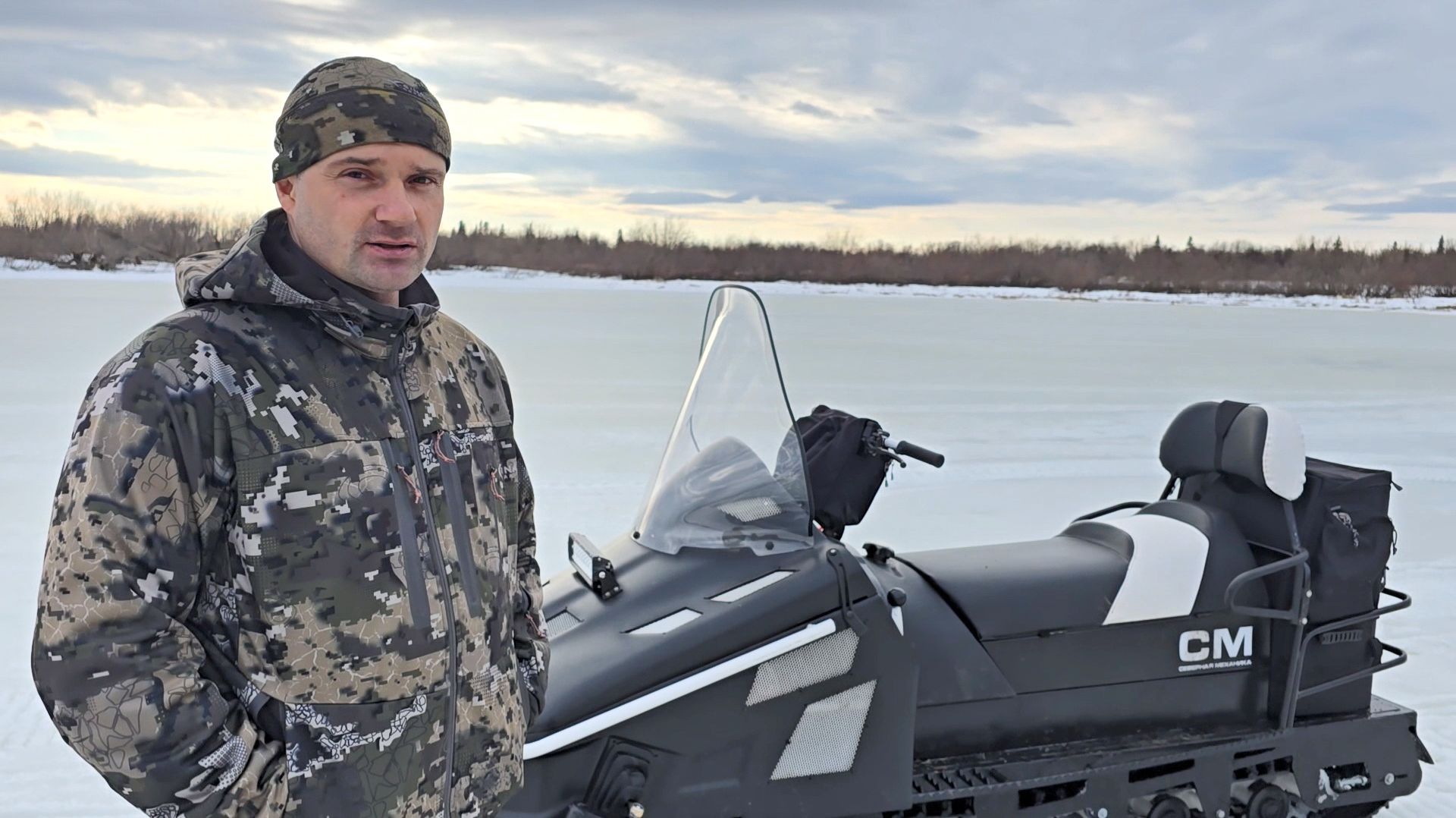 СНЕГОХОД СМ-003/Обзор техники после сезона эксплуатации/Качество, замер скорости общие впечатления.