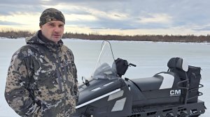 СНЕГОХОД СМ-003/Обзор техники после сезона эксплуатации/Качество, замер скорости общие впечатления.