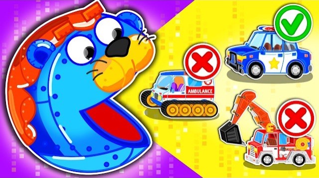 Семейка Львов и игра в Пакмана