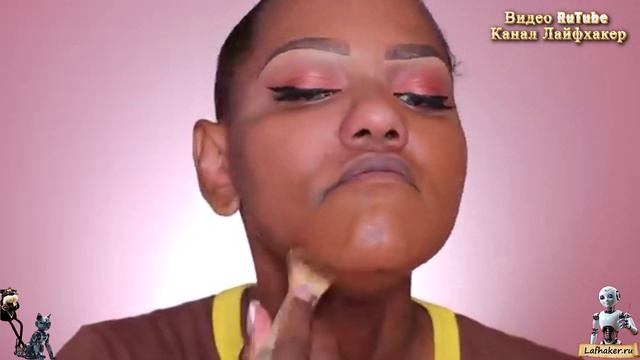 Невероятное преображение с помощью макияжа! ✨😱😱😱