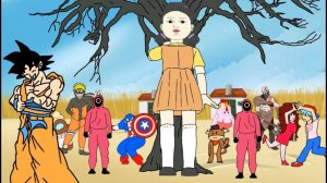 ПАРОДИЯ НА SQUID GAME — АНИМАЦИЯ