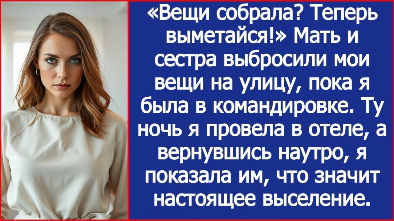 Вещи собрала? Теперь выметайся! | ИСТОРИЯ ИЗ ЖИЗНИ | АУДИО РАССКАЗ | СЛУШАТЬ ИСТОРИЮ