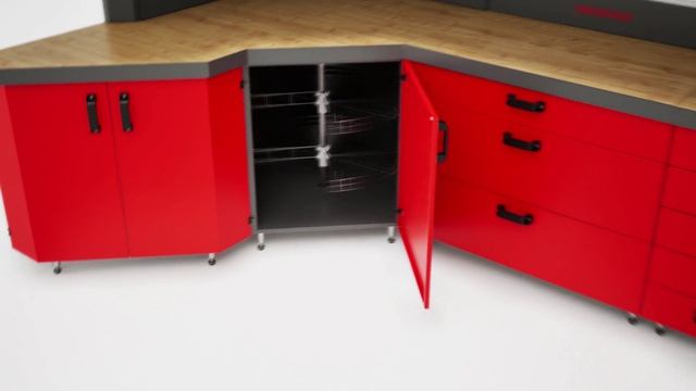 Обзор набора мебели для гаража KronVuz-KV-20002