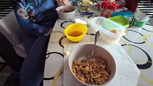 Наш обед и ужин в автодоме!