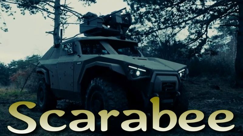 Scarabee - инновационный французский броневик
