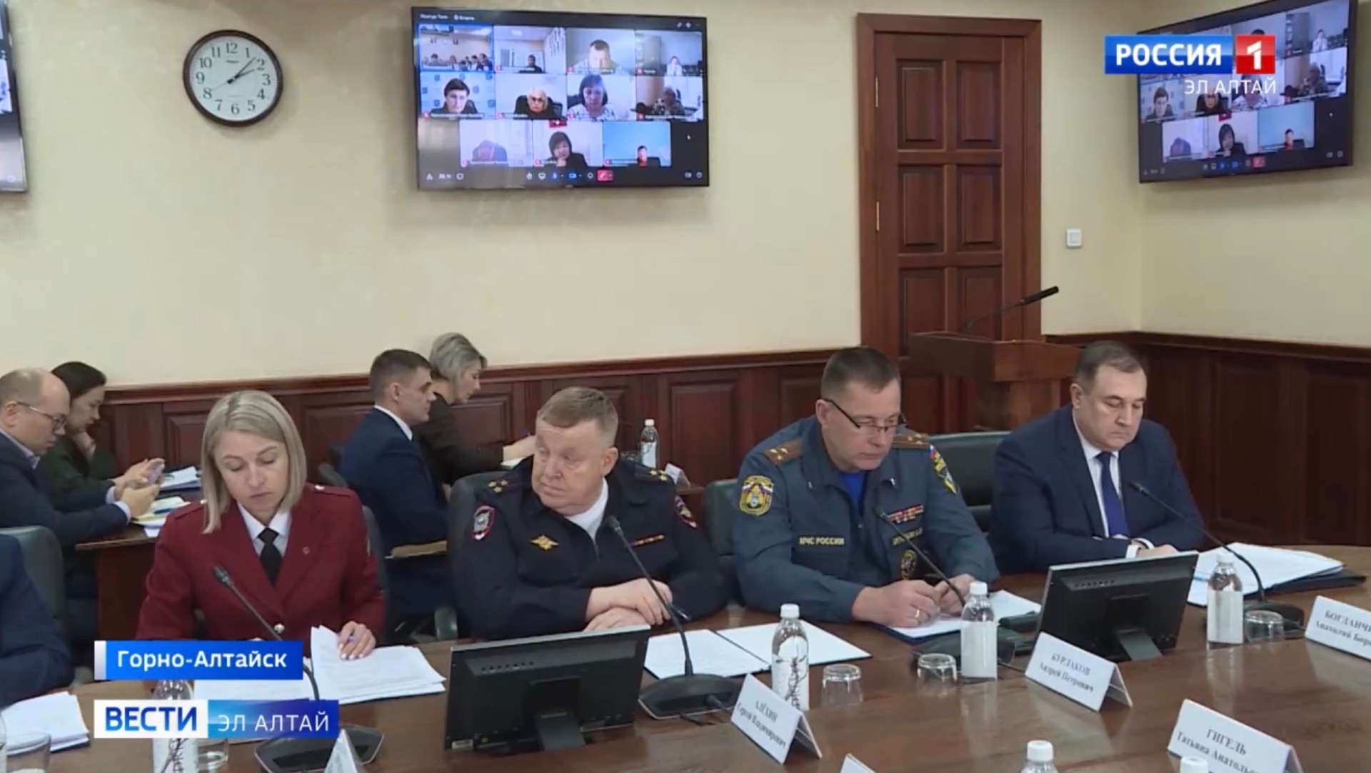 Сюжет Вести Эл Алтай: Готовность к паводкам и пожароопасному сезону