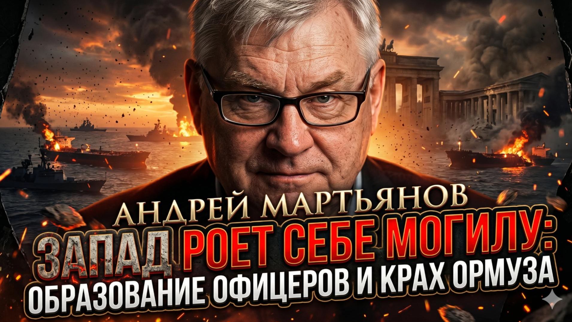 💀 Андрей Мартьянов | Запад роет себе могилу. Крах Ормуза и тупые генералы