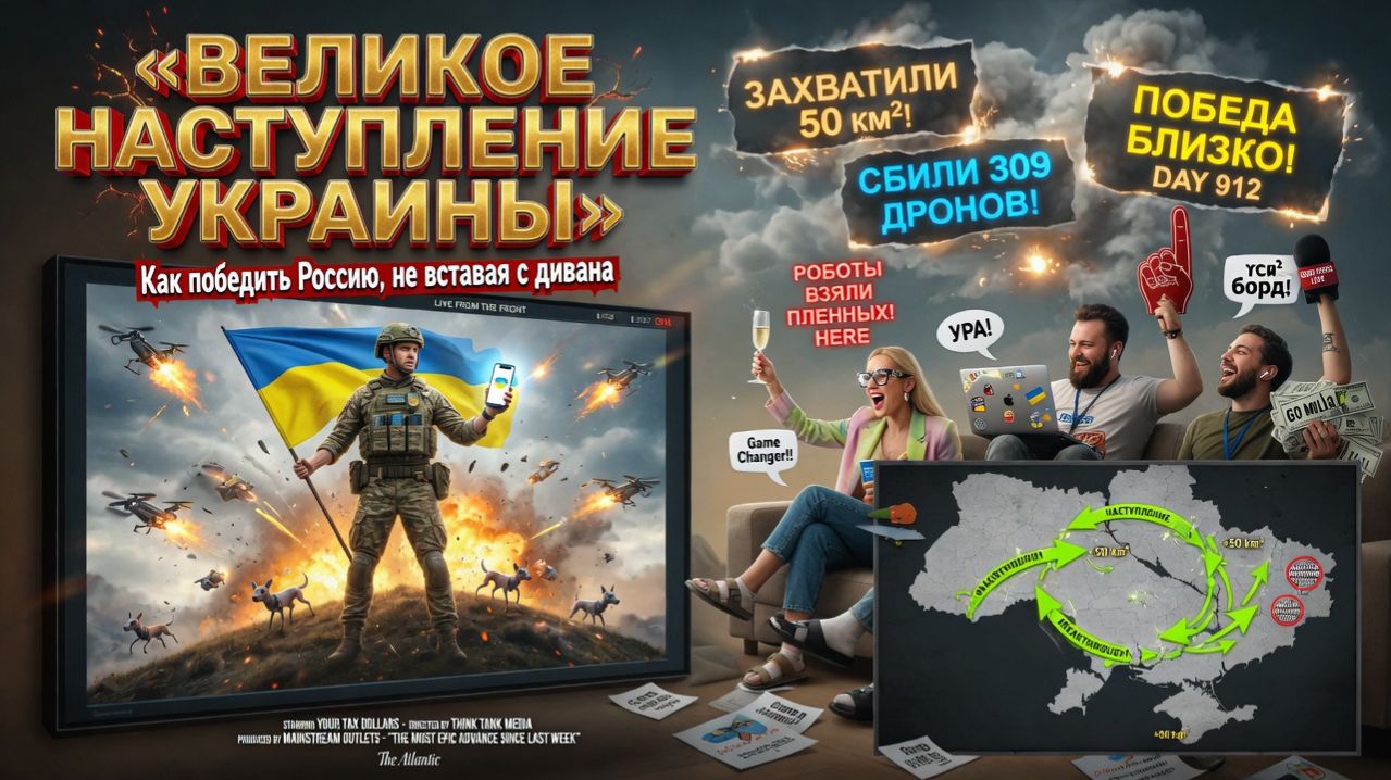 Великое наступление Украины как победить Россию, не вставая с дивана
