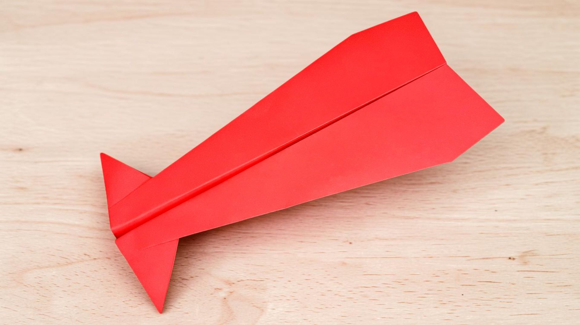 Как сделать самолет из бумаги. Легкий способ как сделать самолет