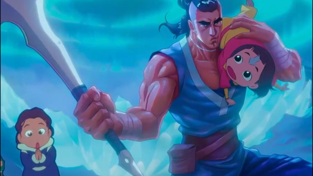 АвАвАтаР ЛЕГЕНДА ОБ МАГЕ ВОЗДУХЕ Eva Under Fire - Murder Scene