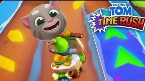 Говорящий Том бег за золотом, гонка на время, герои. Сборник. новая серия.Бегите, прыгайте и мчитесь