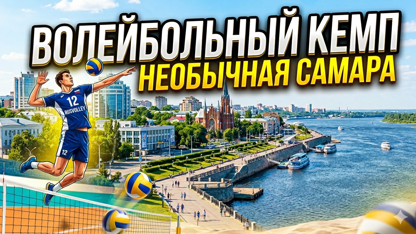 Мы едем в САМАРУ на волейбольный КЕМП! Вы с нами?