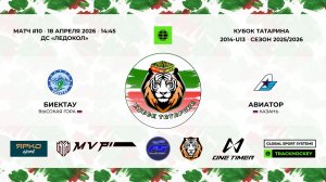 КУБОК ТАТАРИНА 17-18 апреля матч 10 «Биектау» с. Высокая гора - «Авиатор» г. Казань