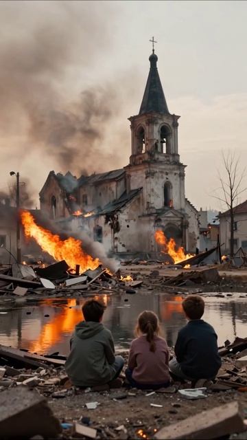 Пепел надежды: дети среди руин разрушение вторая_мировая потери