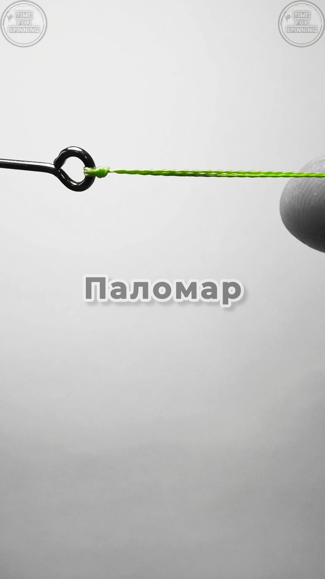 Узел  Паломар. Цикл видео 3. Узлы для начинающих узел крючок узлыдлярыбалки узлы рыбалка