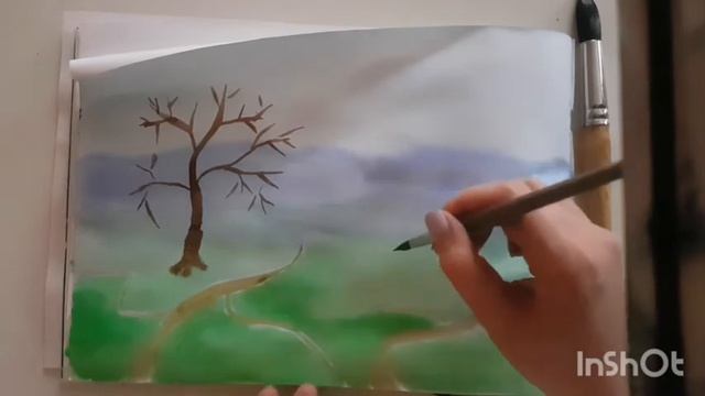 Весенний пейзаж. 14.04.2020