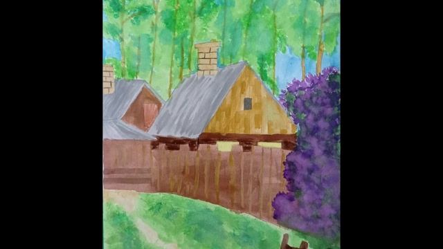 Красота природы в рисунках детей