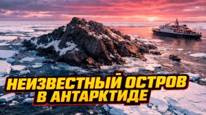 В районе моря Уэдделла в Антарктиде научная экспедиция обнаружила неизвестный остров