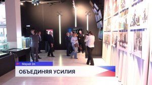 Нижегородская делегация во главе с Евгением Люлиным посетила марийский центр «Герои Отечества»