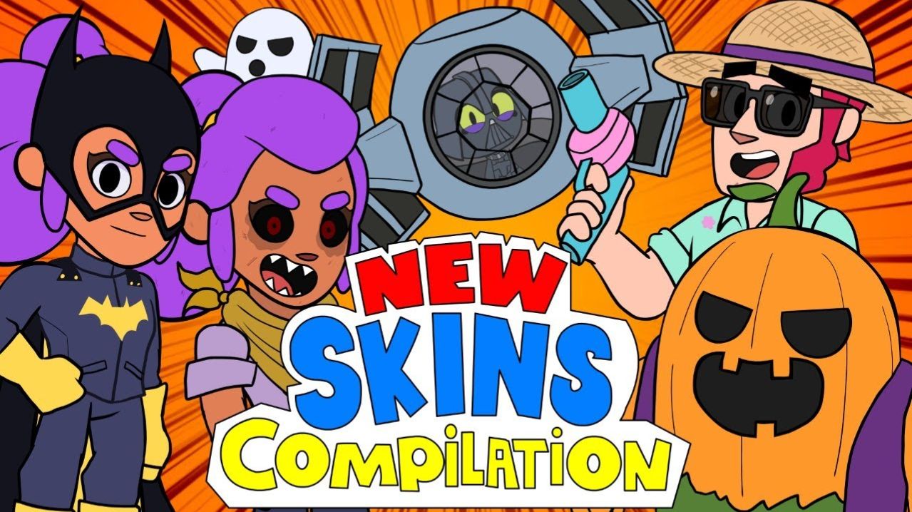 ЛУЧШИЕ ИДЕИ СКИНОВ — СБОРНИК АНИМАЦИЙ BRAWL STARS #63