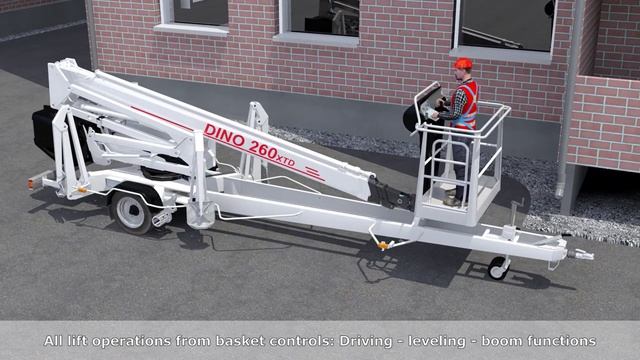 Прицепной  подъемник 260XTD